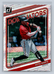 2022 Panini Donruss Dominators #D-12 Ketel Marte Rapture